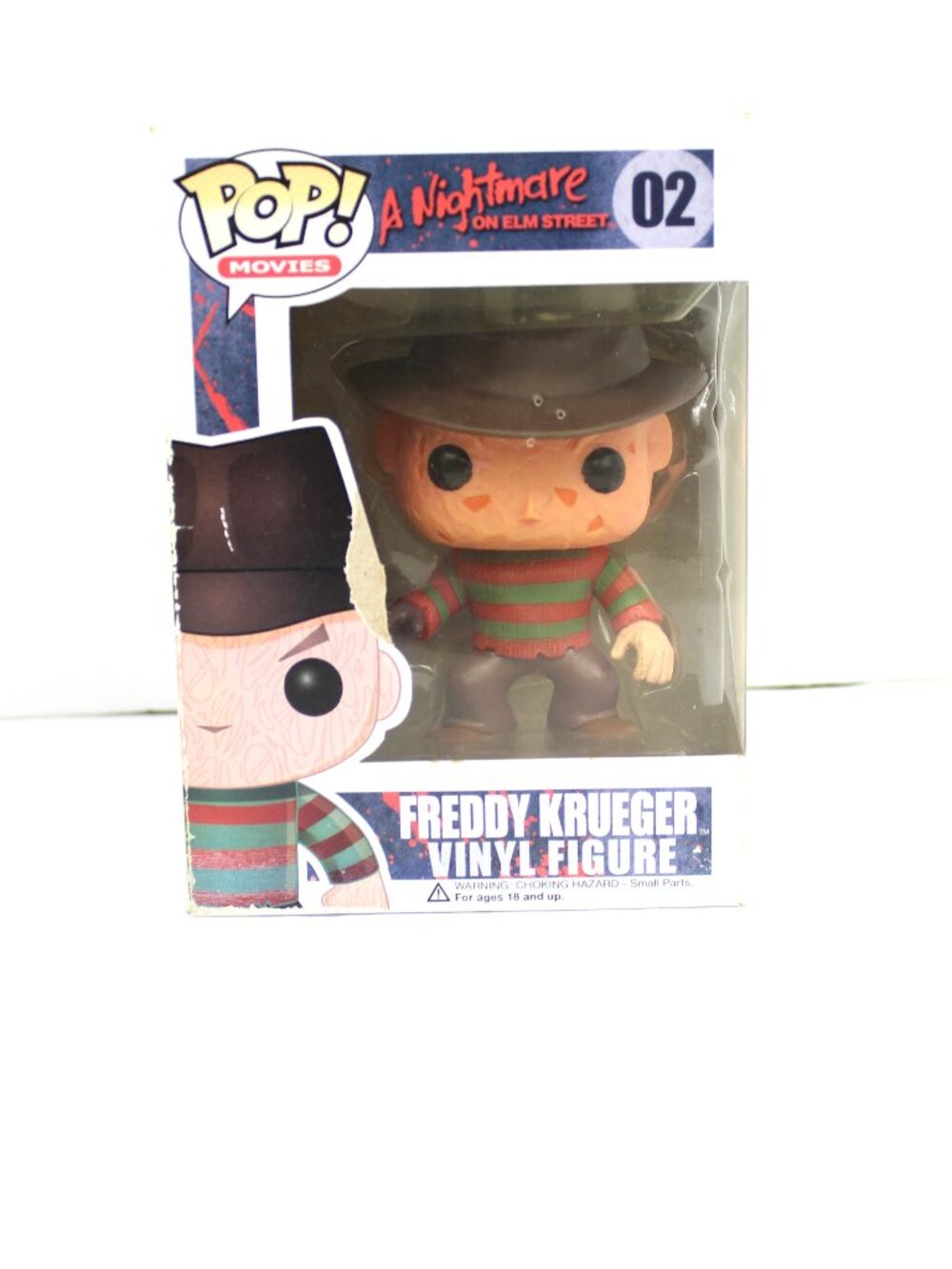 FUNKO POP A NIGHTMARE ON ELM STREET FREDDY KRUEGER VINYL FIGURE #02 NIP AS-IS